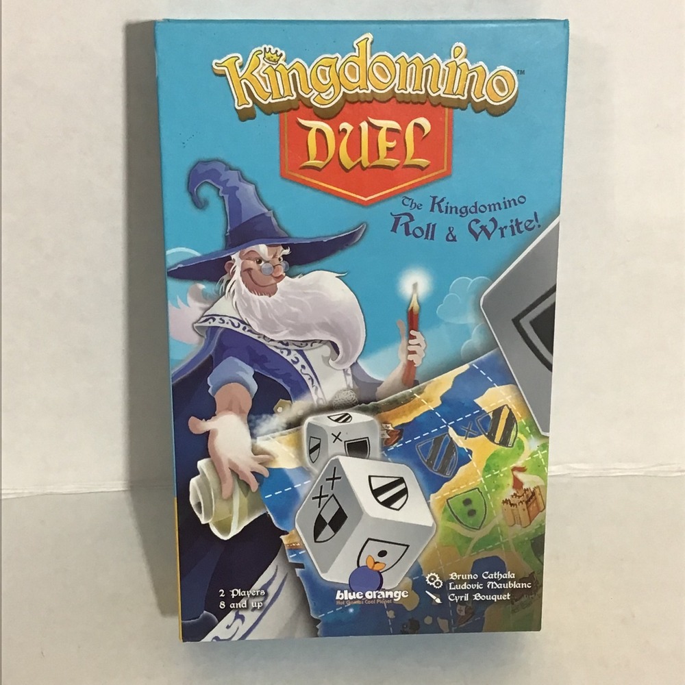 Blue Orange Kingdomino Duel Roll & Write Dice Board Game 2 Player Strategy 03604